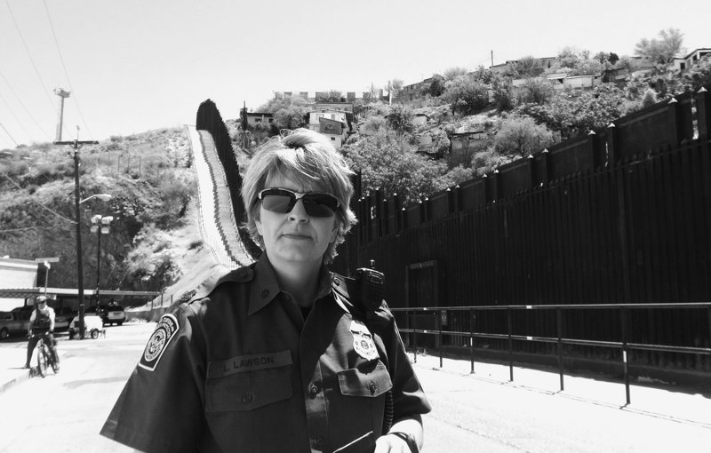 Leslie Lawson is the patrol agent in charge of the U.S. Border Patrol’s Nogales, Ariz., station. There were 357,000 people apprehended last year, down from 1.68 million in 2000.
