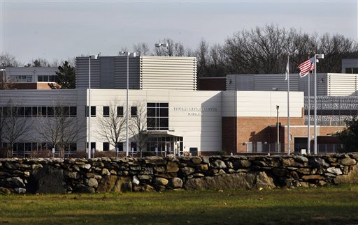 This Dec. 5, 2011 file photo shows the Devens Federal Medical Center (FMC) in Devens, Mass., where Boston bomb suspect Dzhokhar Tsarnaev is being held. (AP Photo/Elise Amendola, File)