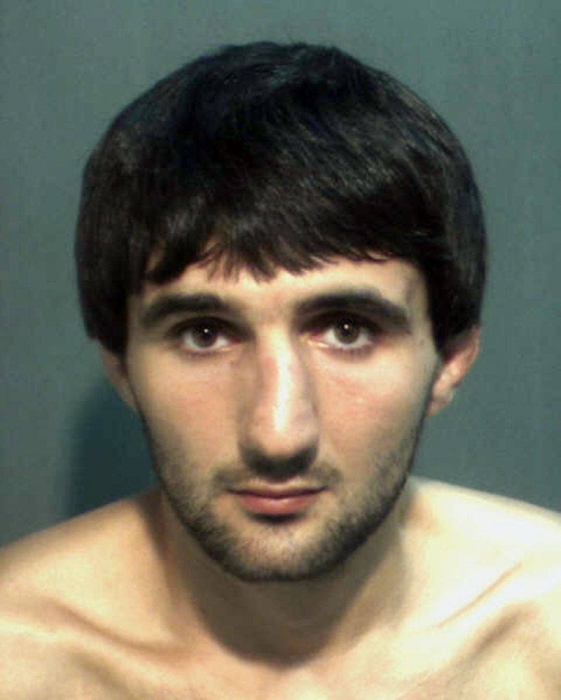 This May 4 police photo provided by the Orange County Corrections Department in Orlando, Fla., shows Ibragim Todashev after his arrest on a charge of aggravated battery.