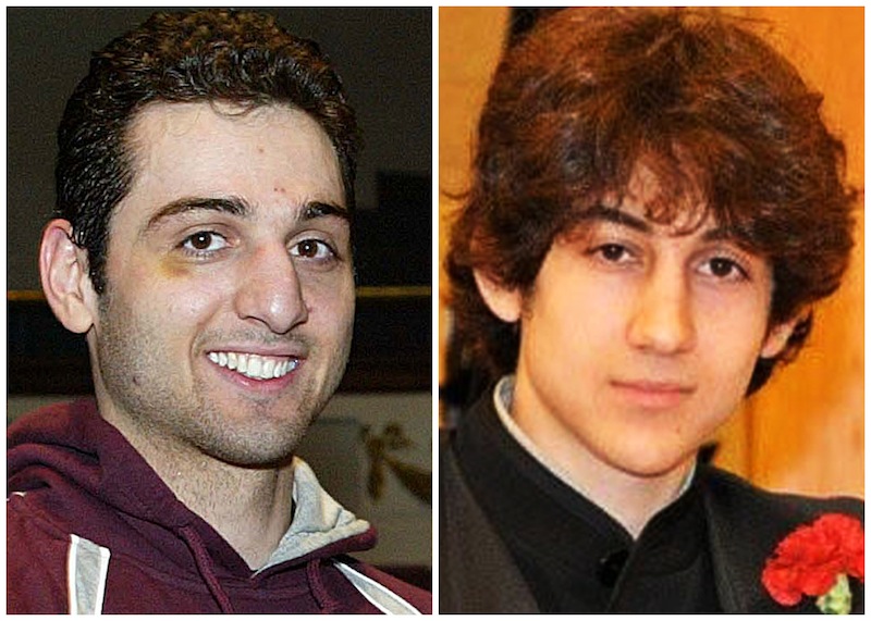 This combination of undated file photos shows Tamerlan Tsarnaev, 26, left, and Dzhokhar Tsarnaev, 19. (AP Photo/The Lowell Sun & Robin Young, File)