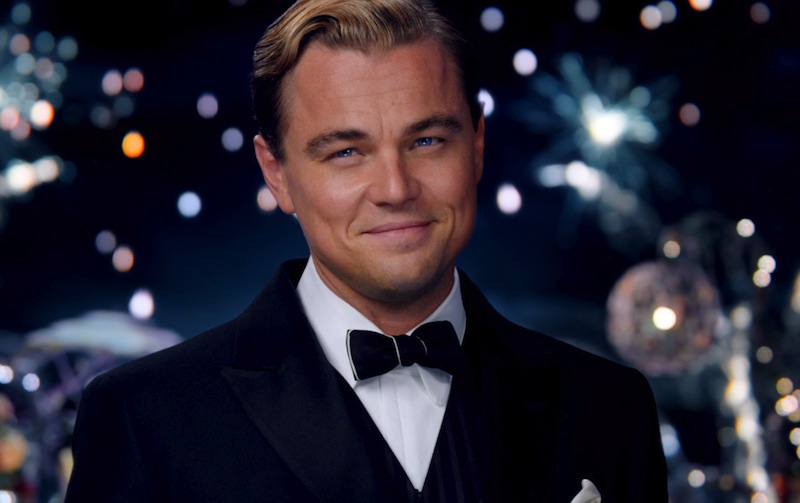 This film publicity image released by Warner Bros. Pictures shows Leonardo DiCaprio as Jay Gatsby in a scene from "The Great Gatsby." (AP Photo/Warner Bros. Pictures) Daisy Buchanan-CAREY MULLIGAN