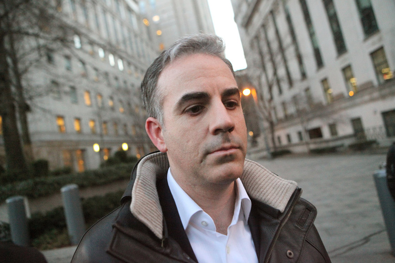 Level Global Investors LP co-founder Anthony Chiasson leaves Manhattan Federal Court in New York after being released on bail on charges of insider trading in January.