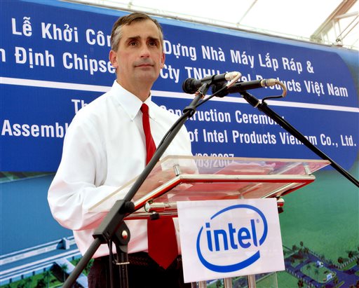 Brian Krzanich started at Intel in 1982 as a process engineer and worked his way up through the manufacturing side of the business to become COO in January 2012.