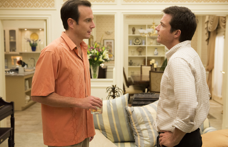 Will Arnett, left, and Jason Bateman in a scene from "Arrested Development," whose revival will premiere Sunday on Netflix.