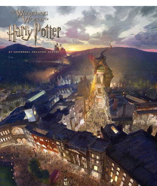 The Wizarding World of Harry Potter - Diagon Alley will come to life at Universal Orlando Resort in 2014. Diagon Alley and &apos;London&apos; will be located within Universal Studios Florida. PRNewsFoto/Universal Orlando Resort