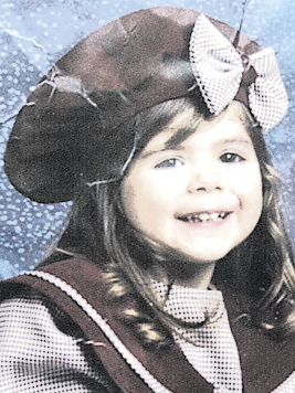 Logan Marr, 5, shown in a 2001 photo before she was found dead. logan marr foster child murder