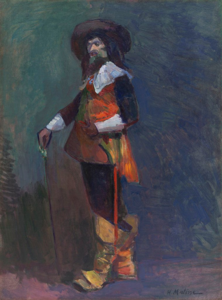 “The Musketeer,” oil on canvas by Henri Matisse, 1903