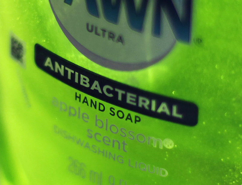 Triclosan, an ingredient in cleaners like this bottle of Dawn, is found in an estimated 75 percent of anti-bacterial liquid soaps.