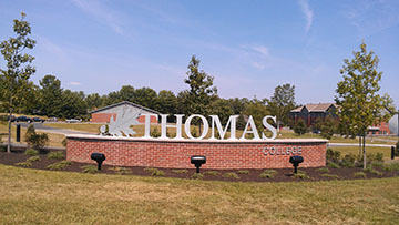 Thomas College in Waterville had a tough time gaining accreditation for its sports management program because of its small size, its academic dean, James Libby, said.