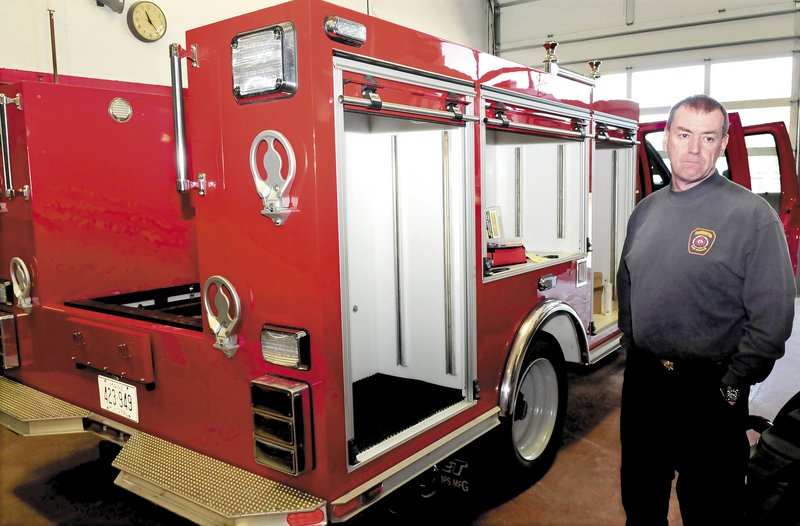 Farmington Fire Chief Terry Bell talks about his department’s effort to build a squad truck.