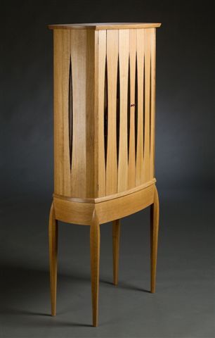 Cabinetry by Center for Furniture Craftsmanship student Judy Bonzi