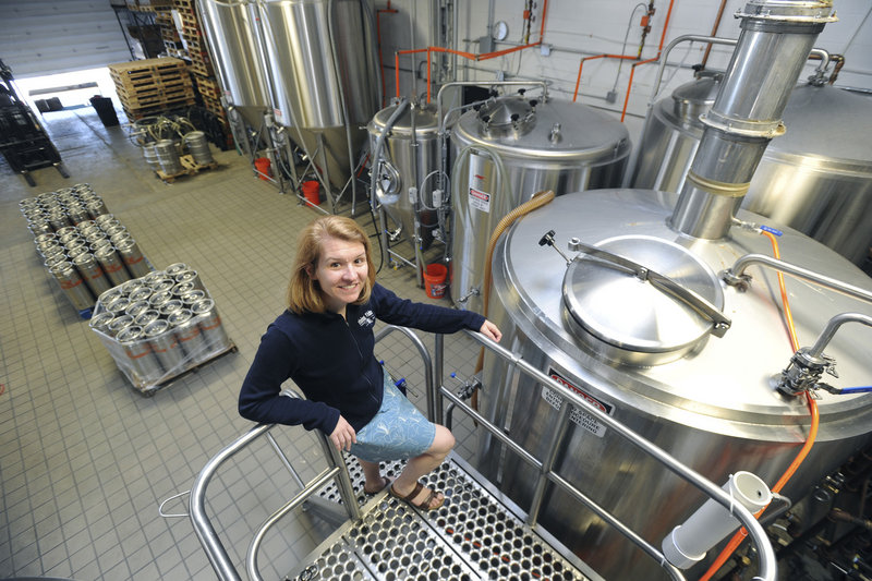 Heather Sanborn of Rising Tide Brewery says the company is interested in hosting musical events, poetry readings and art shows at its East Bayside warehouse.