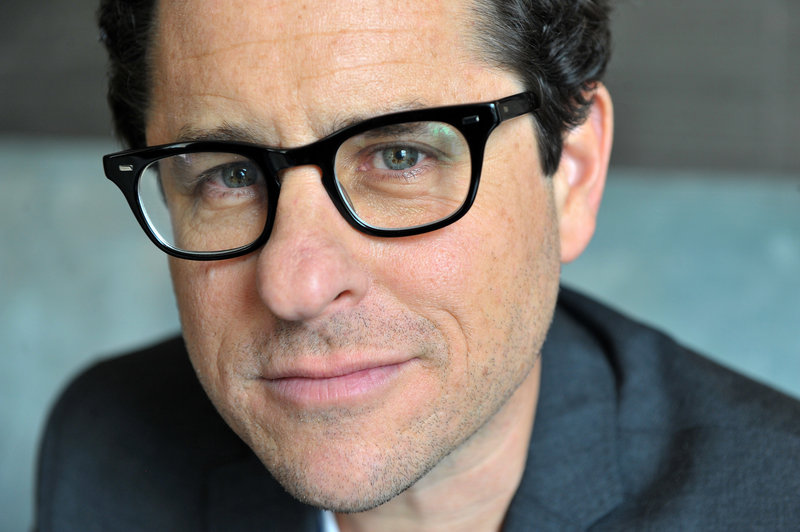 Director J.J. Abrams, whose goal, he said, was “a movie that was, above all else, a thrill ride and funny and entertaining”