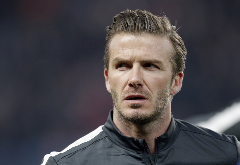 David Beckham will retire after his last two games with Paris Saint-Germain. Beckham, 38, made 115 appearances with England’s national team, a record for non-goalkeepers.