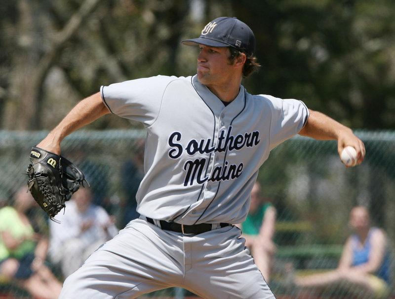 Lefty Logan Carman was all but untouchable, pitching two shutouts in five days as USM proved to be the class of New England during the Division III regional tournament in Harwich, Mass.
