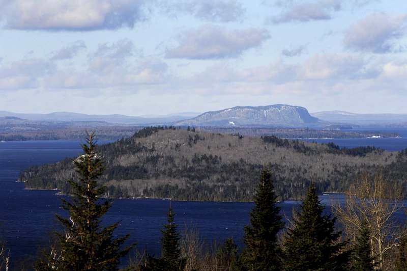 Iconic Mount Kineo in the middle of Moosehead Lake. A reader fears development’s effect on the Great North Woods and Moosehead.