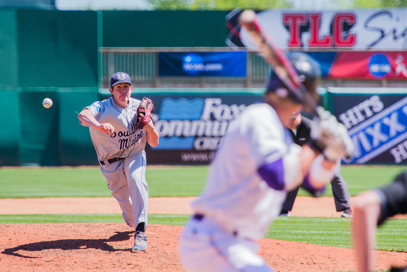 Andrew Richards, as he did in the regional tournament, continued to impress in relief for USM. He entered in the sixth inning and allowed no runs, keeping the Huskies in the game before their run in the 10th won it.