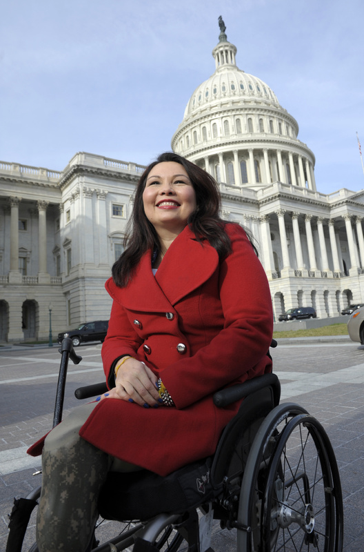 Rep. Tammy Duckworth, D-Ill., who lost both legs and partial use of an arm in a rocket-propelled grenade attack in Iraq, made a passionate plea in the House on Friday to pass a defense budget that toughens penalties for sex assault in the military.