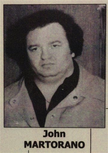 This undated photo shows a younger John Martorano, who has admitted killing 20 people.