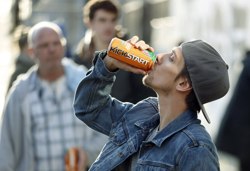 Actor Norbert Torok makes a commercial earlier this year for a new PepsiCo product called Kickstart, a carbonated drink that is part juice with Mountain Dew flavor and a jolt of caffeine. Caffeinated drinks have proliferated in recent years, but were just the start. Food and snack makers are also rolling out new products laced with caffeine.
