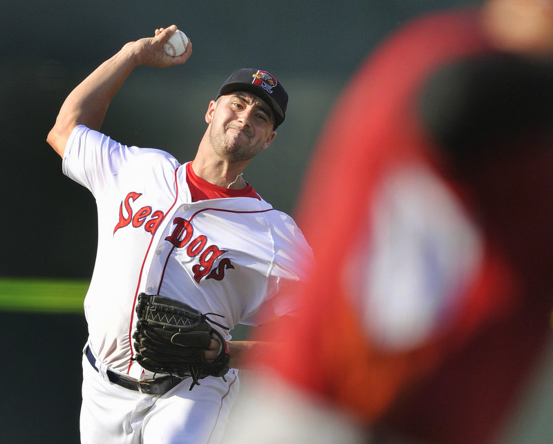 Brandon Workman turned in his longest outing in a Sea Dogs uniform, giving up just three hits in eight innings Saturday, but wound up with a no-decision as Altoona won, 2-1.