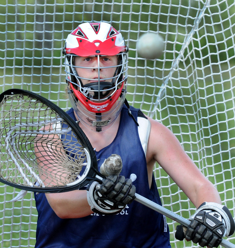 T-Moe Hellier, a sophomore goalie, is the son of longtime youth coach Ted Hellier. “Coach Ted has been such a big part of all of our lives for such a long time,” said junior midfielder Duncan Preston.