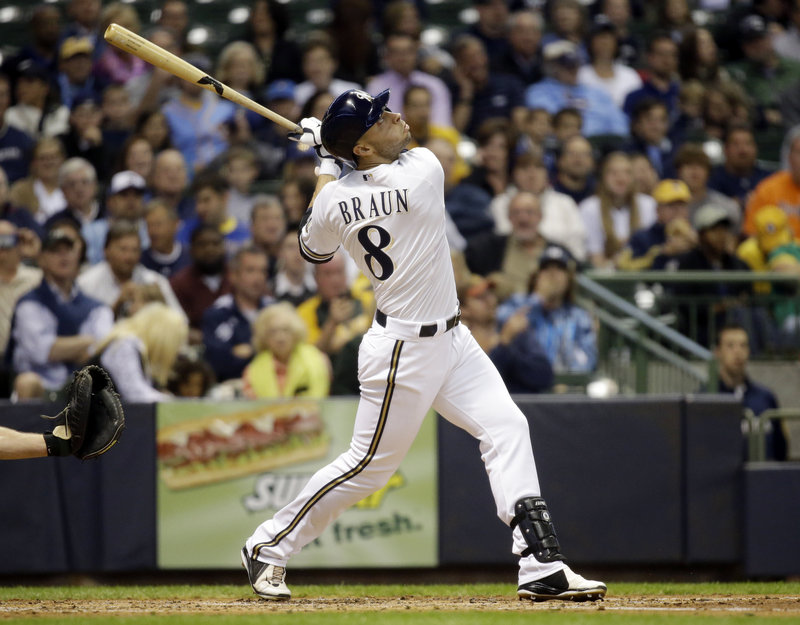 Milwaukee’s Ryan Braun, above, and the Yankees’ Alex Rodriguez are among the players linked to performance-enhancing drugs.