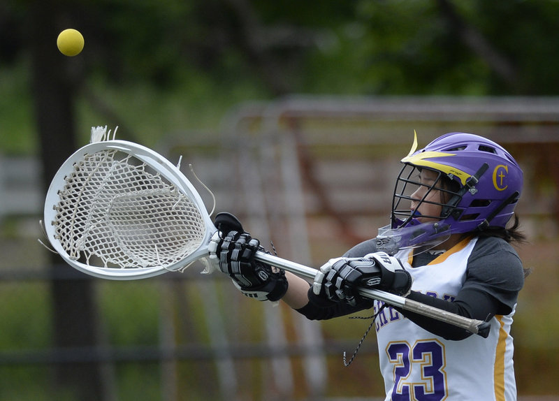 Goalie Hope Correia and her Cheverus teammates have reached the Class A girls’ lacrosse state final for the first time and will play Massabesic in Saturday’s championship game.