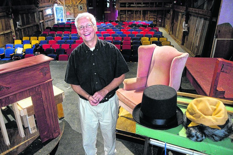 Michael Guptill, below, took over the Hackmatack Playhouse from its founder – his father, S. Carlton Guptill.