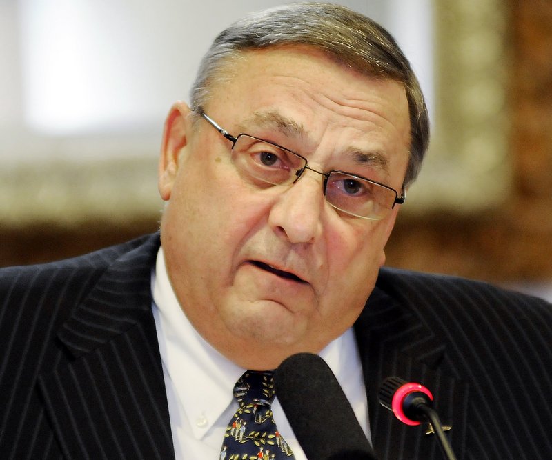 Gov. LePage’s inappropriate comments Thursday came at a tea party rally where he was obviously trying to stoke resentment between Democrats and Republicans.