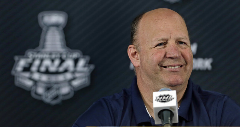 Boston’s Claude Julien will have even more to beam about if his Bruins can win two more games against the Blackhawks.