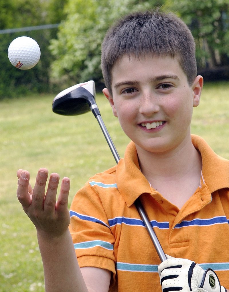 Keith Mello is a 12-year-old golfer from Somerset, Mass. The left side of his heart is underdeveloped, but it hasn’t stopped him from playing sports he enjoys. Mello will play in a charity golf tournament with three members of the Barrington High School golf team starting Sunday.