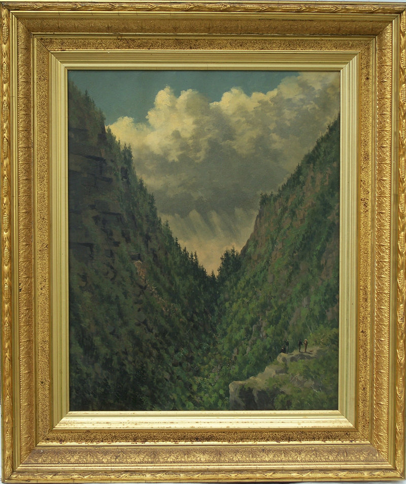 “Mahoosuc Notch” by George Frederick Morse.