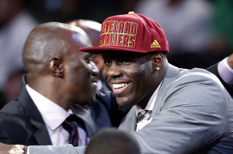 Anthony Bennett of UNLV figured to go early in the NBA draft, but at No. 1? It was enough to make a guy smile.