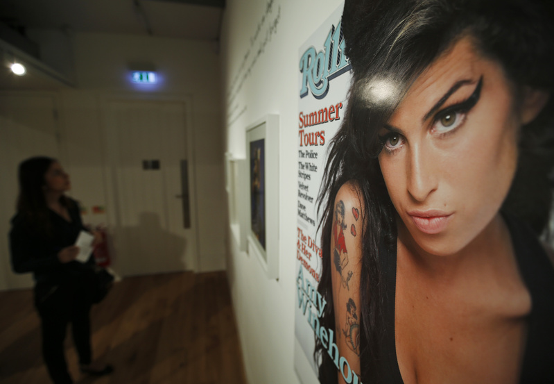 An exhibition titled "Amy Winehouse: A Family Portrait" in London's Jewish Museum aims to reveal an intimate side of the late soul diva.