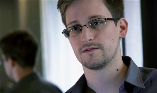 This June 9, 2013, photo provided by The Guardian newspaper in London shows Edward Snowden, who worked as a contract employee at the U.S. National Security Agency.