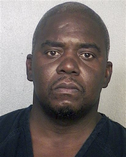 Booking photo of Ernest Wallace, released via the website of the Broward County Sheriff's Office.