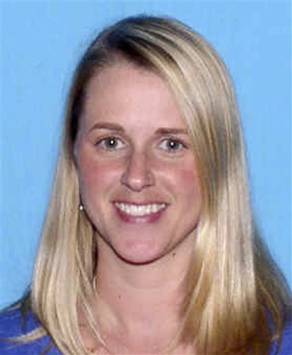 This undated identification photo shows Melissa Jenkins, who went missing Sunday night, March 25. Police say a snowplow driver and his wife assaulted and killed her. (AP Photo/St. Johnsbury Police Department)