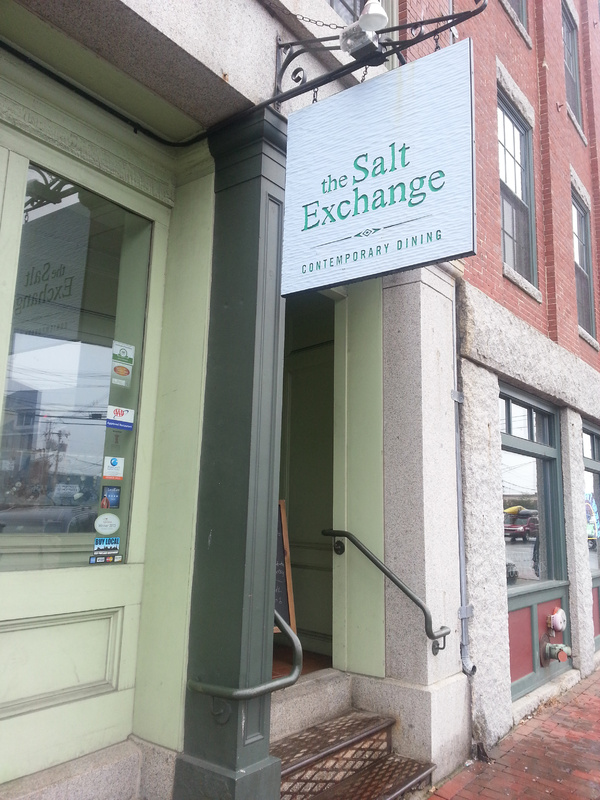 The Salt Exchange on Commercial Street is a little removed from the Old Port bustle.