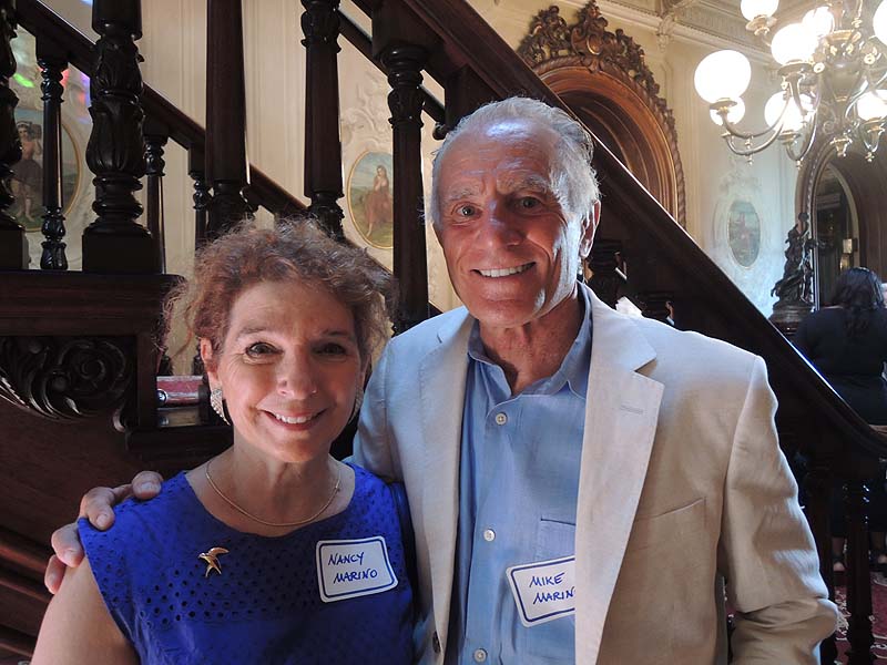 Victoria Mansion board member Nancy Marino and her husband, Mike Marino, have always loved the opera.