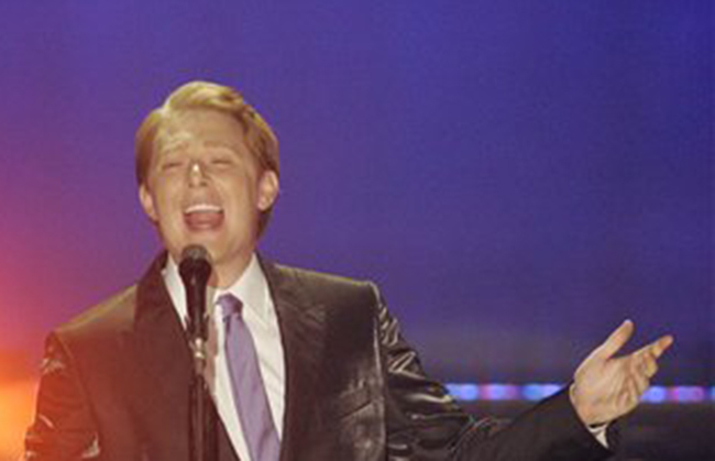 Clay Aiken performs in Raleigh, N.C., in this 2010 photo.
