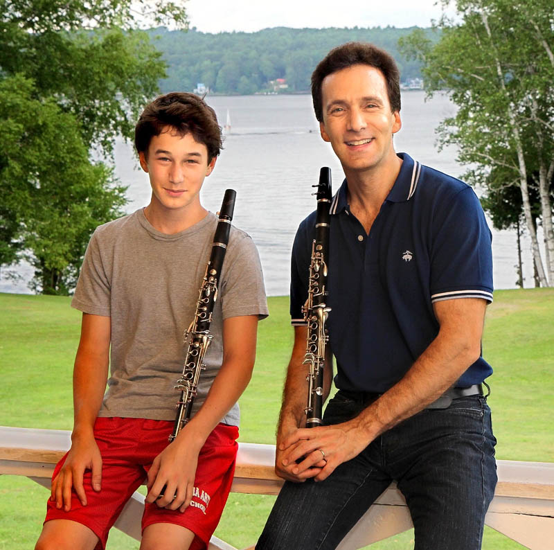 New England Music Camp Alumni guest artist Jon Manasse of New York City will perform with his son Alec, 15, at 8 p.m. tonight. The performance is at the camp's Alumni Hall in Sidney. Manasse will also perform in Sunday's concert with the New England Music Camp Symphony Orchestra at 3 p.m. in the Bowl in the Pines.