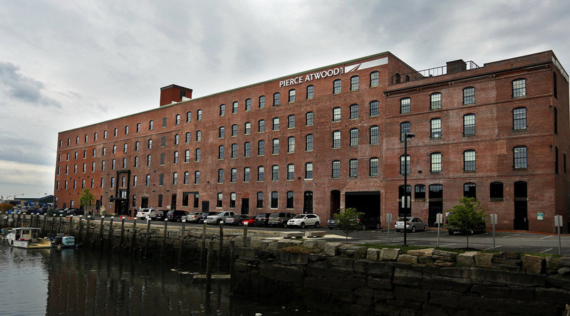 After converting this Merrill’s Wharf building into Pierce Atwood offices, Waterfront Maine couldn’t find marine-use tenants for the ground floor.