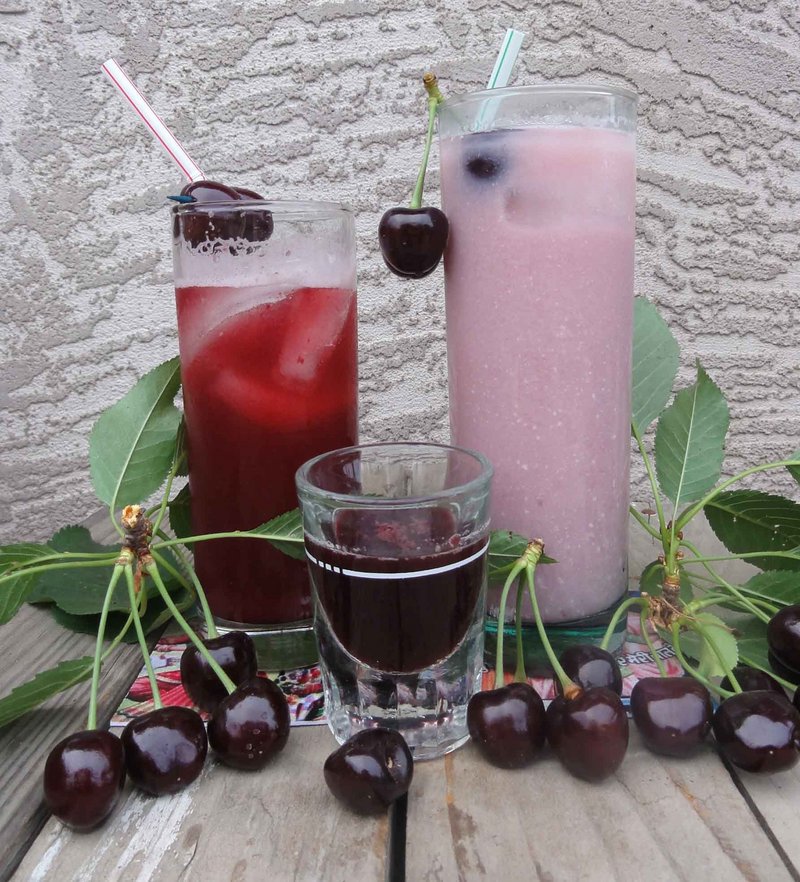 Cherry syrup can lead to a variety of pleasing ends in a summer beverage.