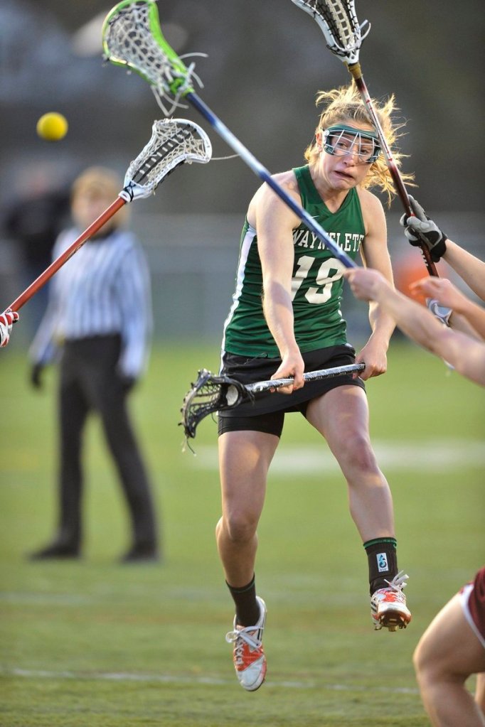 Martha Veroneau had 47 goals and 28 assists this season, but that just begins to show her importance to the Waynflete team that won a second straight Class B girls’ lacrosse title.