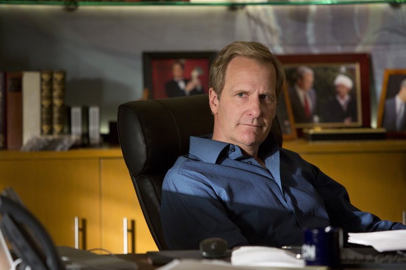 Jeff Daniels plays cable new anchor Will McAvoy in “The Newsroom,” which begins its second season on HBO Sunday night.