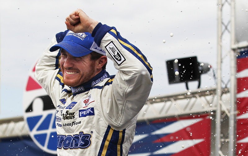 Brian Vickers has reason aplenty to smile after his surprise victory that even had his competitors happy for his success.