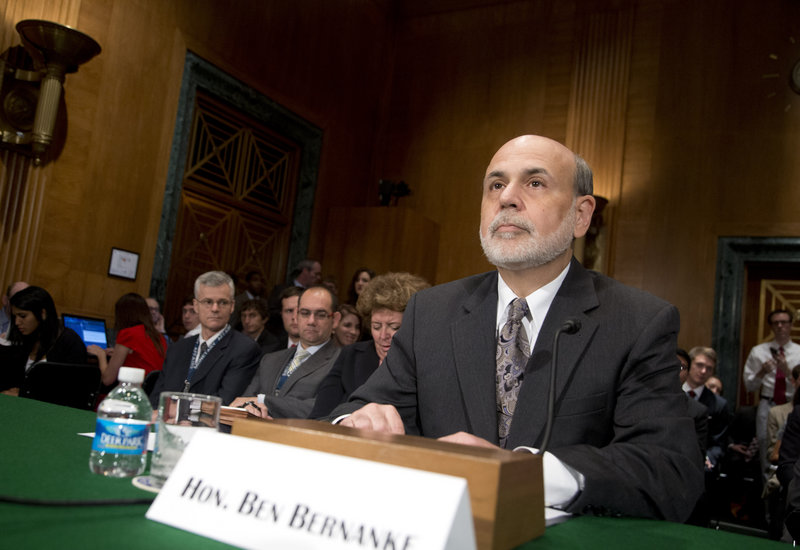Federal Reserve Chairman Ben Bernanke gives his semiannual report on monetary policy Thursday to the Senate Banking, Housing and Urban Affairs Committee.