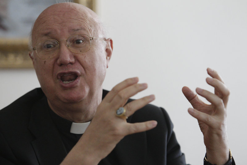 Monsignor Claudio Maria Celli warned Friday that merely checking the pope’s Twitter feed won’t result in an indulgence.