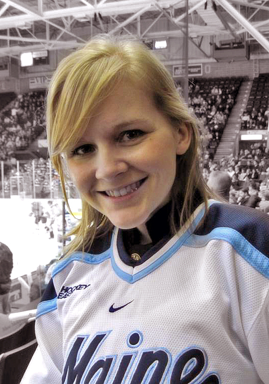 Ashley Drew attends an event at the Cumberland County Civic Center in November 2011. The 26-year-old Scarborough woman, who had cystic fibrosis, died Thursday, July 25, 2013 at Brigham and Women's Hospital in Boston.